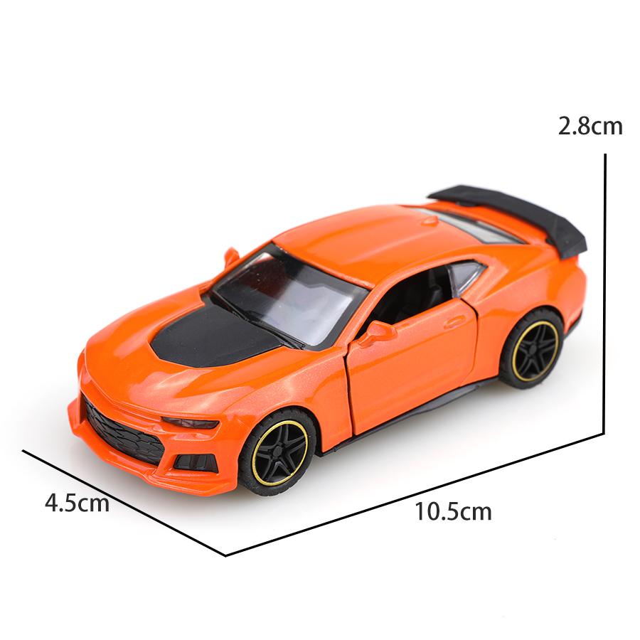 (Bagged)1:43 Camaro Bumblebee Racing Car, Alloy Model Car, Simulated Vehicle, Children Metal Car, Boy'S Toy Gift, Car Ornaments