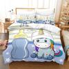 Unicorn Bedding Set For Kids, Winter Duvet Cover Sets, Twin, Full, Queen, King, Bedroom, Home Textile, Milk Bottle