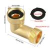 4Pcs 90-degree Garden Hose Elbow 3/4 Connector Extender For Garden Caravans For Garden Washing Tools