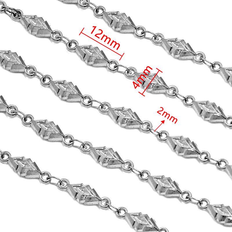 18K Gold Plated Stainless Steel Heart, Butterfly, Four-Leaf Clover, Shell Chain Bracelet/Necklace, 50cm.