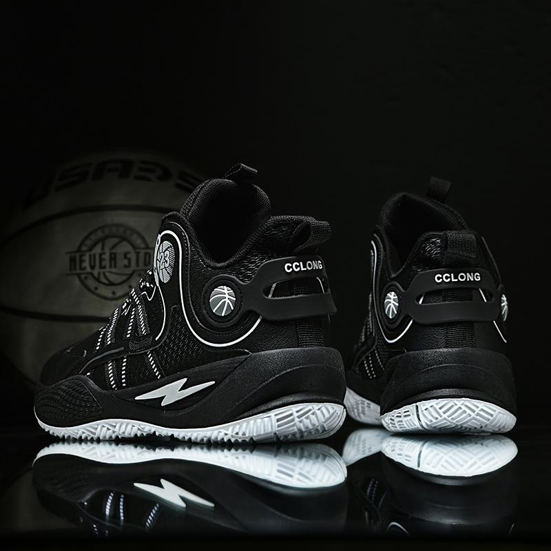 New Soft  High-top Men's Shoes 2025 Non-slip Spring and Summer Breathable Basketball Sports Shoes Soft Sole Actual Combat