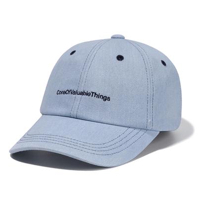 Refresh Core Curve Cap - Washed Denim