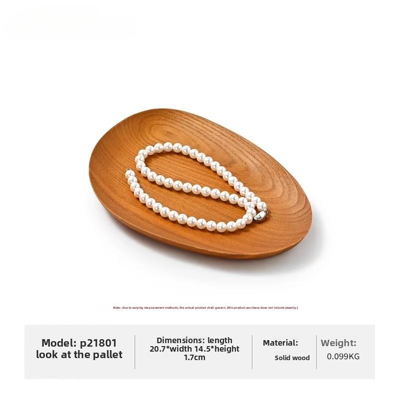 

Vintage Solid Wood Jewelry Tray Perfume & Aromatherapy Organizer Home Decor Tray for Entrance Key Storage