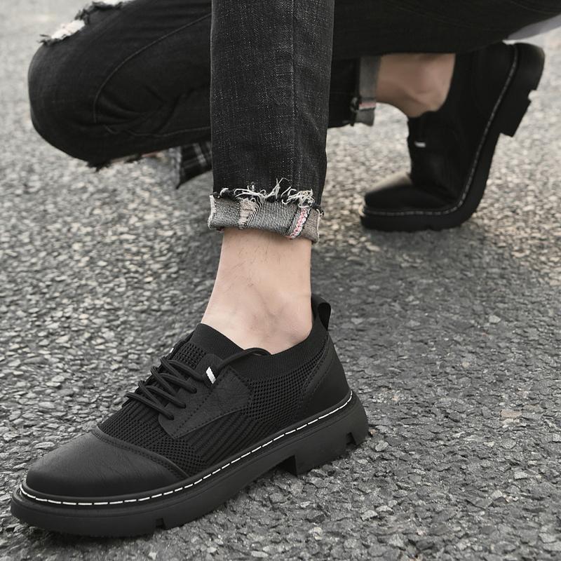 Кожаные мокасины 5 см — фото 6