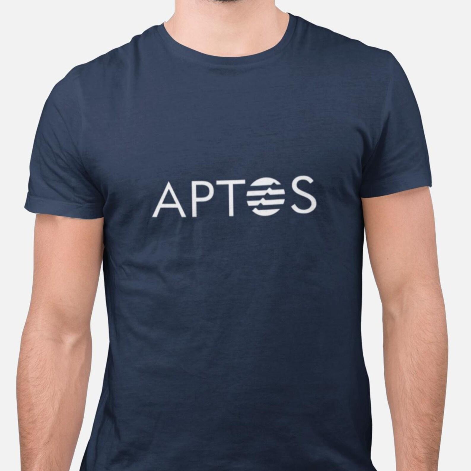 APTOS Crypto Token T-Shirt - Unisex Cotton Blockchain Tee S