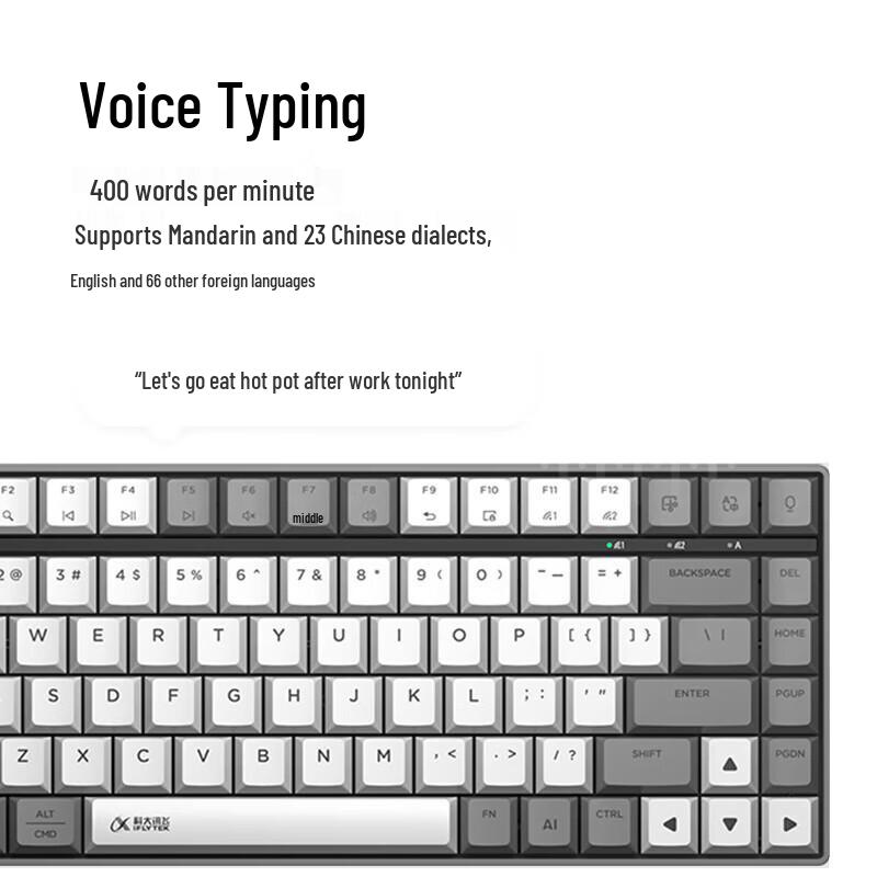 iFLYTEK K1 AI Smart Tri-Mode Keyboard