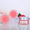 Strawberry Lip Scrub Exfoliator for Soft Lips, Fruit Flavored Dead Skin Remover, Gentle Lip Care Treatment, Portable