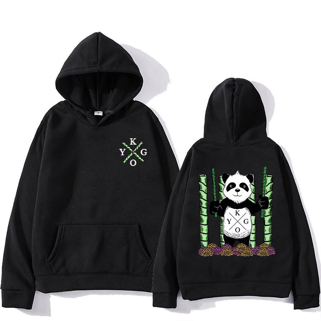 Kygo Panda Clothing Norwegian DJ Kygo Anime Graphic Hoodie Men Women's New Funny Fleece Harajuku Long Sleeve Hooded Sweatshirts