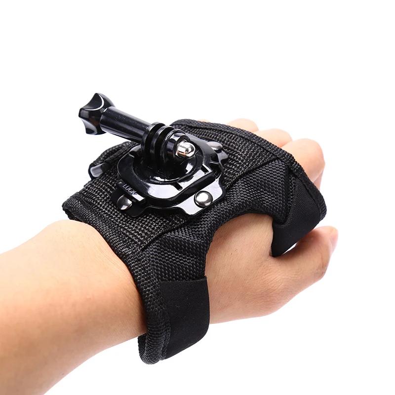 360 Degrees Wrist Band Arm Strap Belt Tripod Mount for GoPro Hero Xiaomi Yi OSMO MAX SJCAM SJ5000 Camera Adapter for Go Pro