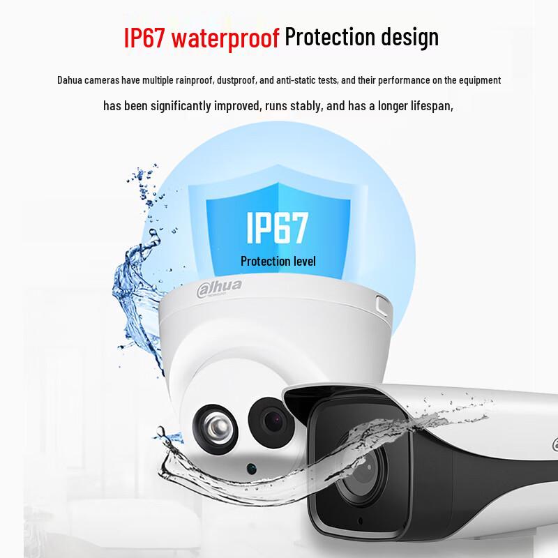 

Dahua 2MP Starlight Full-Color POE Network Camera