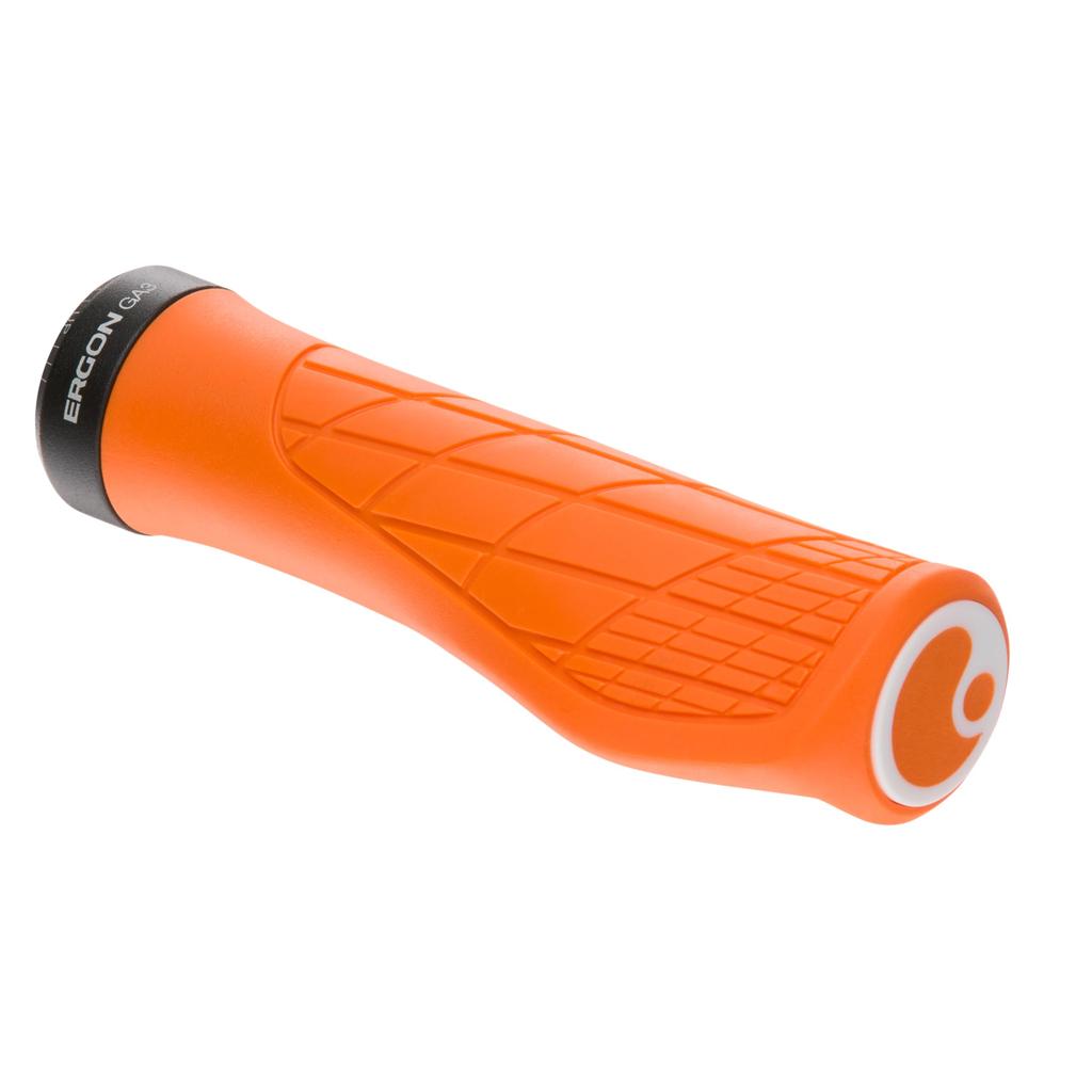 Ergon GA3 Ergonomic Bicycle Handlebar Grips for Standard or Single Twist Shifting on Mountain Available in 3 Sizes and 8 Colors Lock-On Bikes,