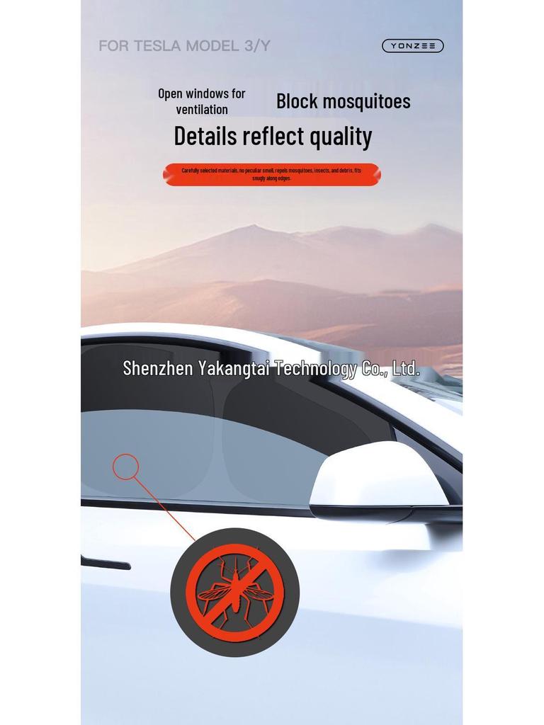 Tesla Model 3/Y Sunshade: Front Windshield Privacy, Heat Insulation, and Sun Protection