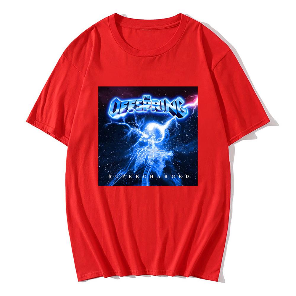 The Offspring Supercharged Nové Album Tričko Rocková Kapela Pánská Trička Letní Bavlněné Tričko Unisex Módní Oblečení Krátký Rukáv Topy