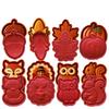1PC Red Mini Pie Mold Reusable Fall Baking Mold New Autumn Pie Mold  Autumn Baking