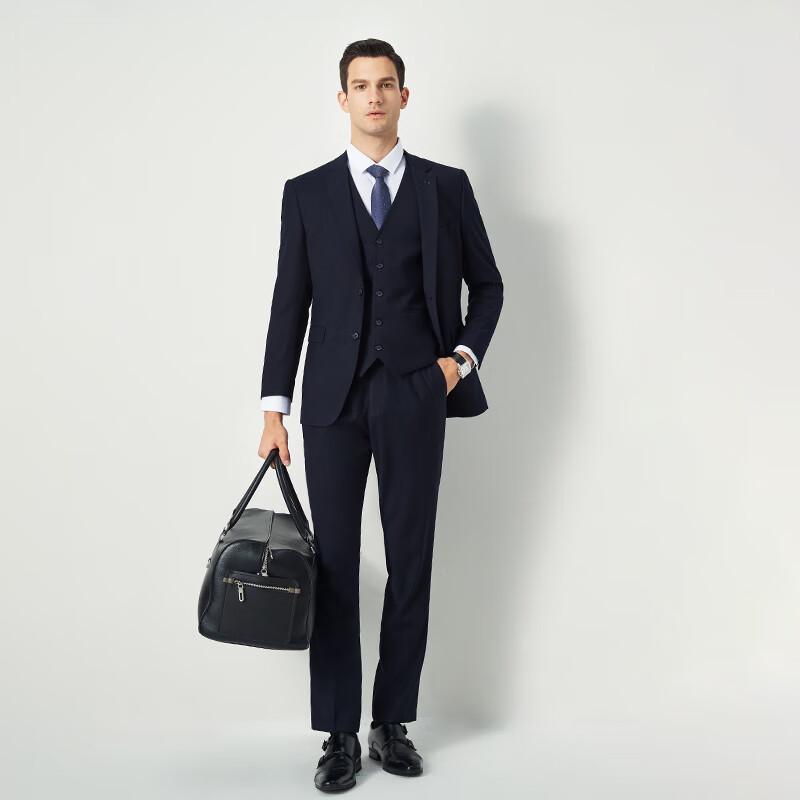 Shanshan Men's Slim-Fit Formal Suit Set
