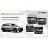 For Lynk&Co Z10 Silicone Storage Box  Center Console Under Layer Modification Special Car Interior Accessories Organizer