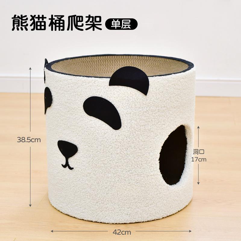 Cat House Soft Cat Bed Kitten Climbing Tower Large Kitten Condo Furniture Pet House