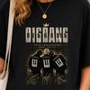 2026 Hot Sale Big Bang K-pop VIP Double Sided Printed T-shirt Y2K Gothic Cotton Oversized T-shirts Loose Cozy and Versatile