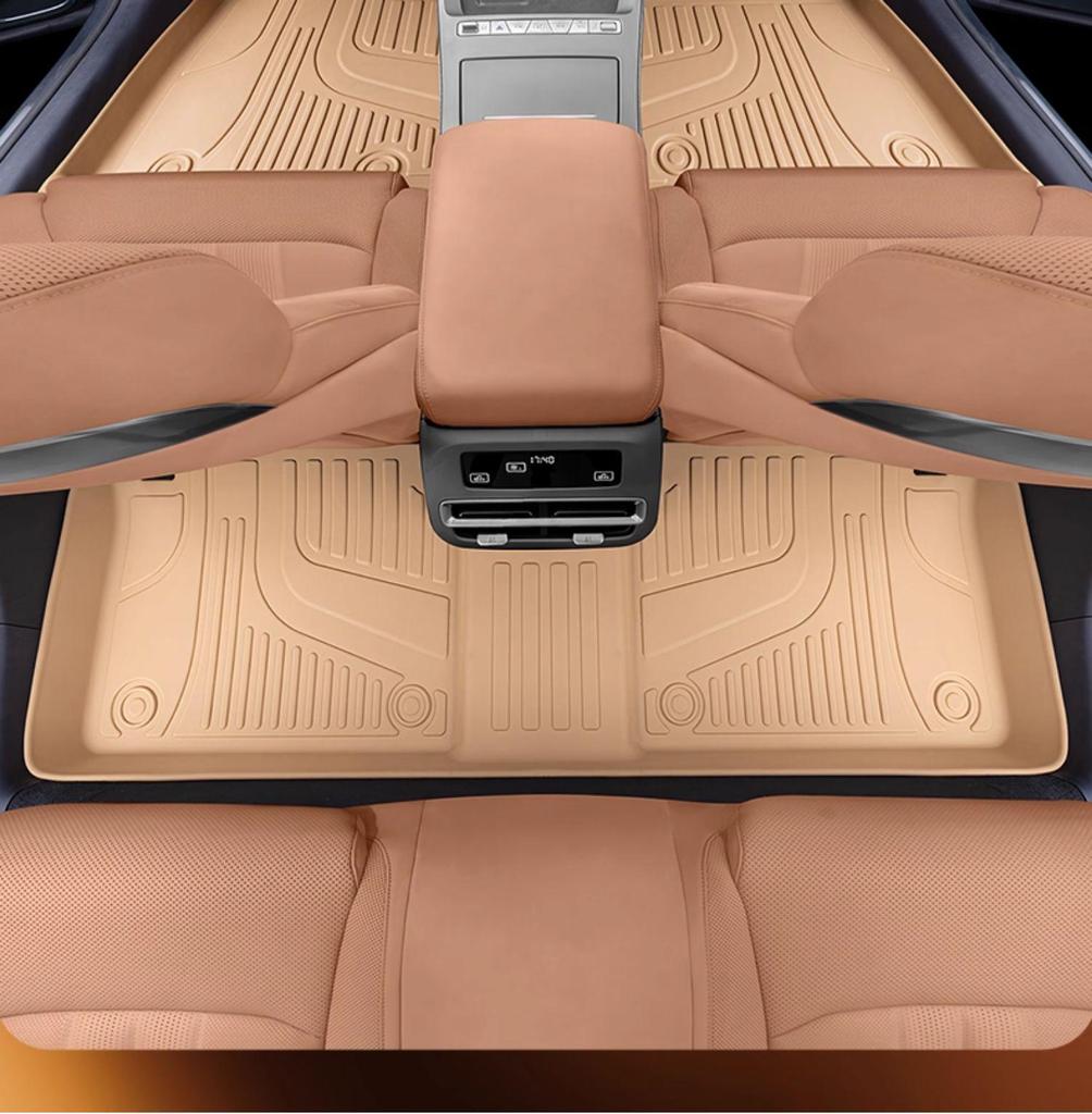 BYD Han L Floor Mats for TPEDM/EV25: New Car Interior Accessories for Driver and Passenger