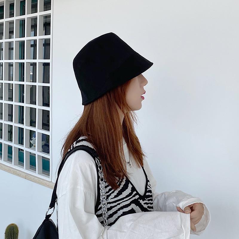 Brim Wide Chic Suedelook Bucket Hat Comfortable And Stylish For All Seasons