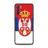 Phone Case For Oppo Reno13 Reno12 Reno11 F Reno10 Pro A54 A53 A95 A76 A74 A57 A98 A80 A79 5G A78 4G Cover Serbia flag Badge