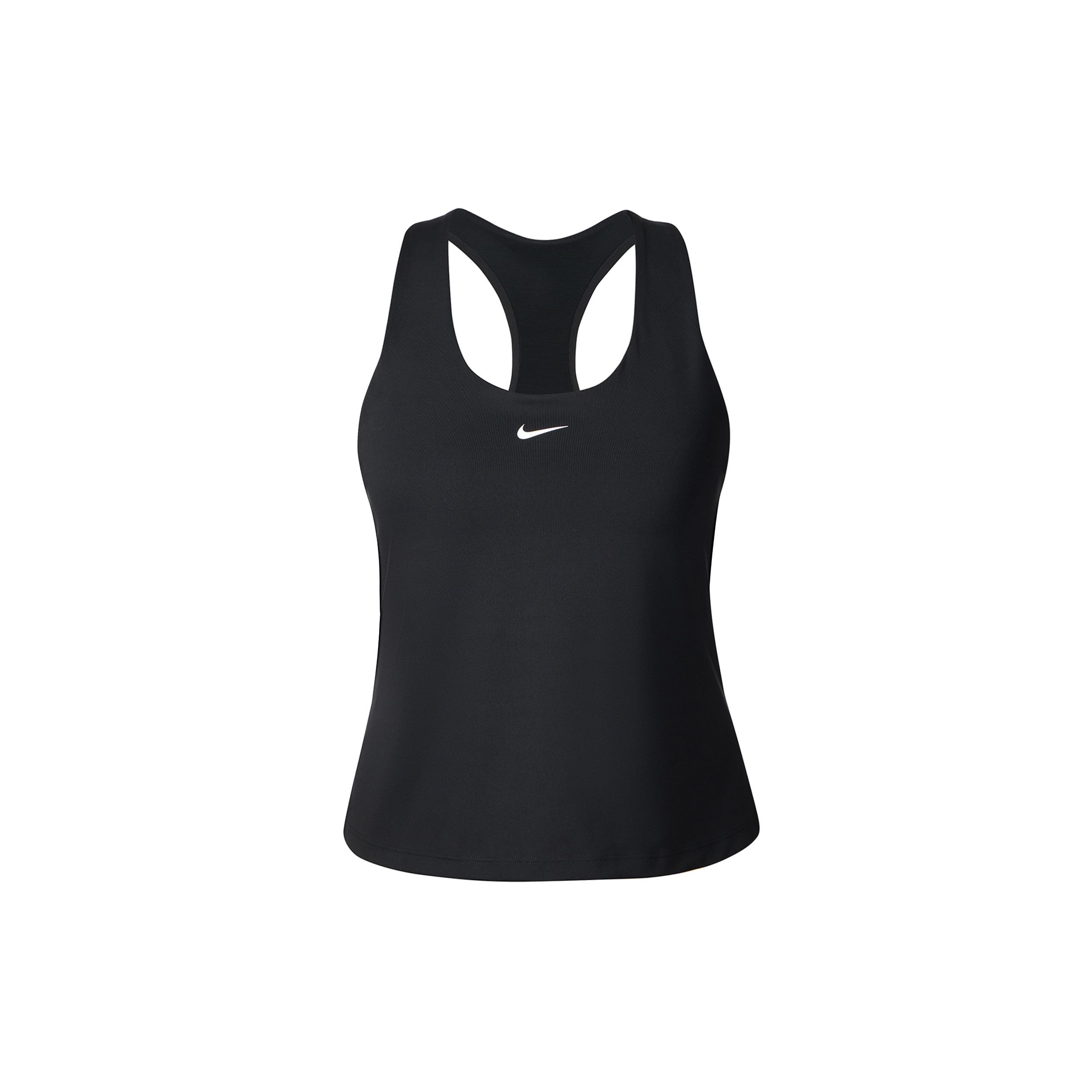 Nike Solid Color Padded Sports Tank Top Women Tops Black DV9898-010 M