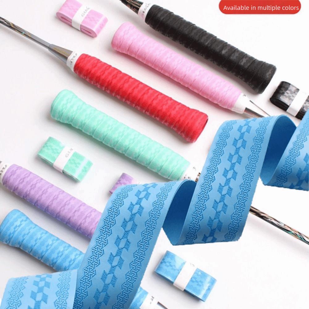 Embossing Badminton Racket Handle Grip Multicolor Badminton Handle Wrapping Tape Sport Supplies