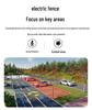AOV 18x Zoom Solar 4G Ultra HD Waterproof Camera: Clear License Plate & Face Surveillance.
