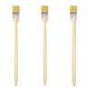 3 Pack Wooden Handle Paint Brushes Wall Paint Soft Brushes for DIY Painting Furniture Cabinet Fence Deck Trim 425x45mm