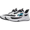 Li Ning Kids Starry Sky Synthetic Leather Fabric Comfortable Fashion Non-Slip Wear-Resistant Low-Top Running Shoes Kids Sneaker White Black YKFU046-7