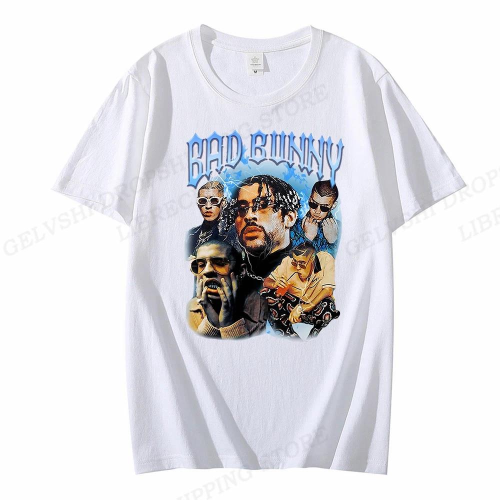 UN VERANO SIN TI Bad Bunny T Shirt Unisex Women Fashion Hip Hop Music Albums Short Sleeve Plus Size T Shirt Unisex