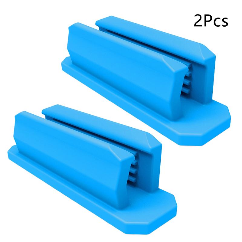 Kendinden Yapışkanlı Silikon Kalem Klipsi Duvara Monte Kalem Klipsi Masaüstü işaretleyici kalem Tükenmez Kalem Depolama Tutucu Ev Ofis Organizatör