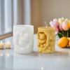 Honey Bear Hug Jar Candle Mold Silicone Soap Mould Fragrance Candle Resin Mold  Home Decor