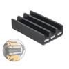 Impact Driver Drill Bit Holder Rack Support With Strong Magnets Suitable for Secure Bit Retention, Driver Bit Management