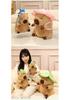Capybara Plush Toy Hat Backpack - Adorable Gift for Girls