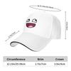 Epic Face Meme Y2K Emo Sandwich Cap Men Women Fitted Baseball Caps Funny Adjustable Sports All seasons Hat Adult