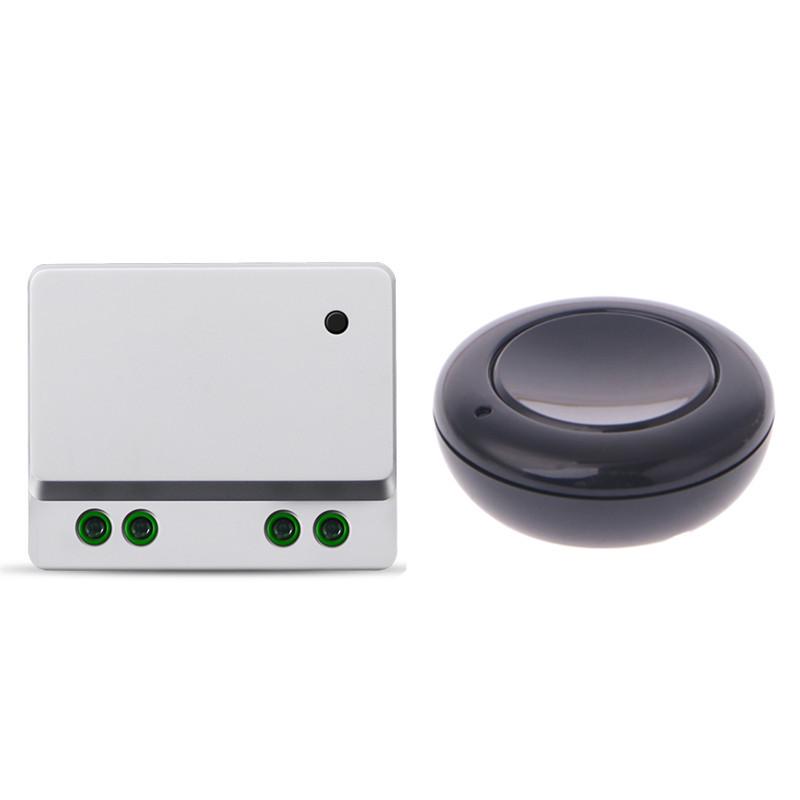AC85V-220V Single Channel Remote Control Switch with Round Remote for Garbage Disposal