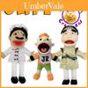 Zhu's Juniors Chef Cartoon Hand Puppet Plush For Kids' Early Learning
