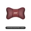 Car Headrest Neck Pillow Breathable Mesh Neck Support Valve Cap For Subaru Impreza Legacy WRX STI BRZ Forester XV Outback Levorg PP111