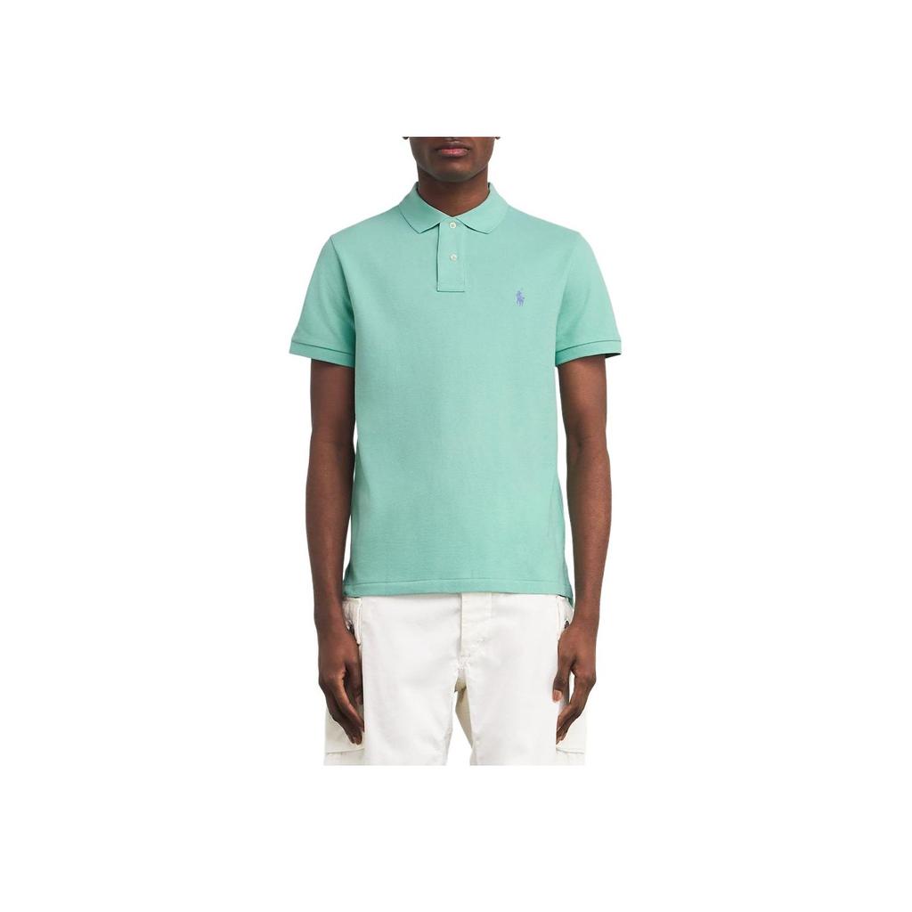 Polo Ralph Lauren Logo Pullover Kurzarm Poloshirt Herren Oberteile Grün 710574020-192