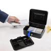 Mini Size Portable Key Safe Sturdy Construction Handheld Safe Box  Valuables Storage