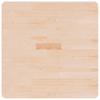 Vidaxl Kwadratowy Blat Do Stolika, 70X70X2,5 Cm, Surowe Drewno Dębowe
