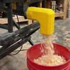 Dust Collection Adapter for DWE7485 Slim Table Saw Snap-On Hook Up Design Tool-Free Installation Efficient Wood Chip Capture Adapter
