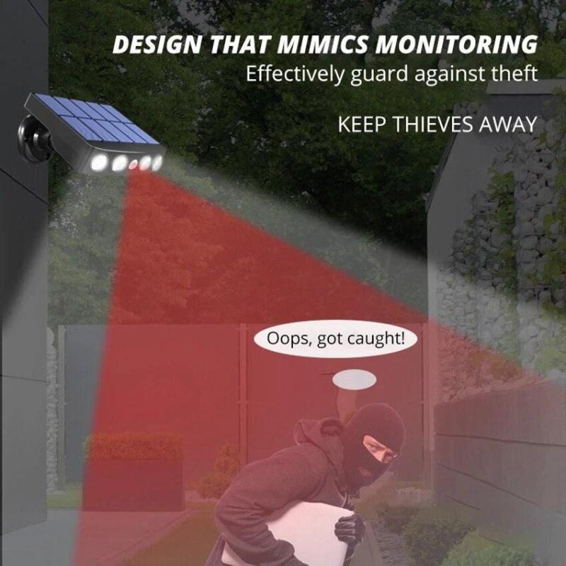 Powerful Solar Light Outdoor Motion Sensor Waterproof Garden Rotatable LED Solar Lamp Spotlights for Garden Path Street