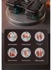Six-Elbow Support Ab Roller: Automatic Rebound 4-Wheel Fitness Equipment for Men's Abs and Belly Exercise.