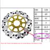 For Suzuki GSX1300R Hayab 1300 GSXR1000 GSX1400 GSXR600 GSXR750 TL1000R TL1000S Motorcycle Front Brake Disc Rotor