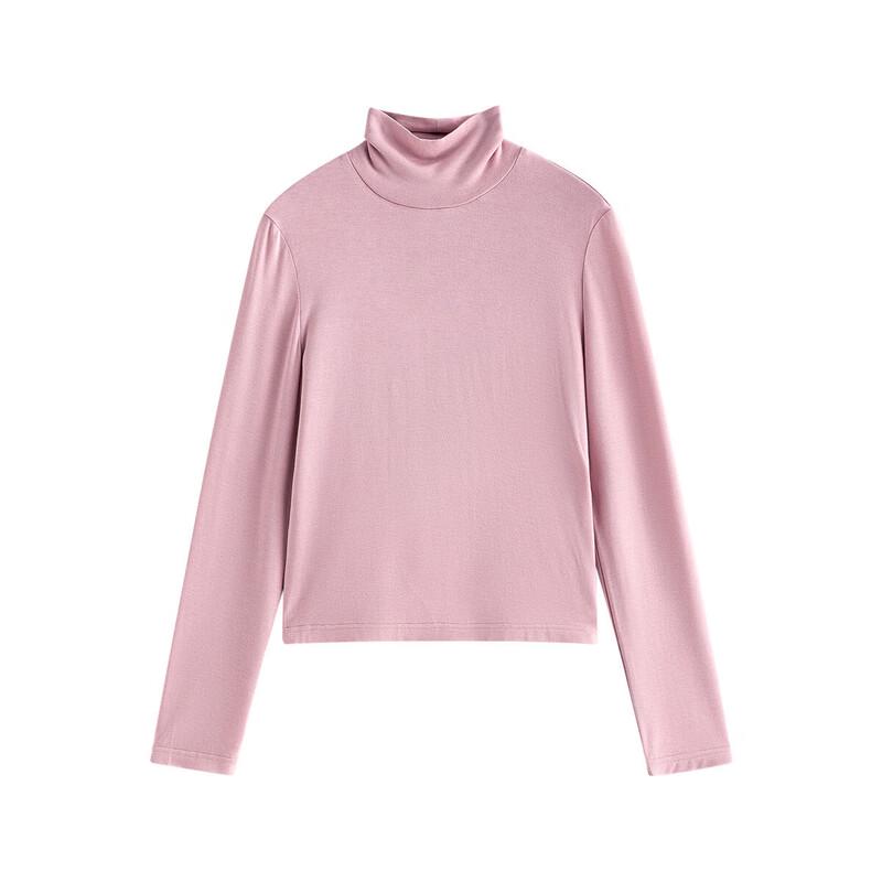 

Женский базовый топ INMAN с высоким воротником и длинным рукавом S