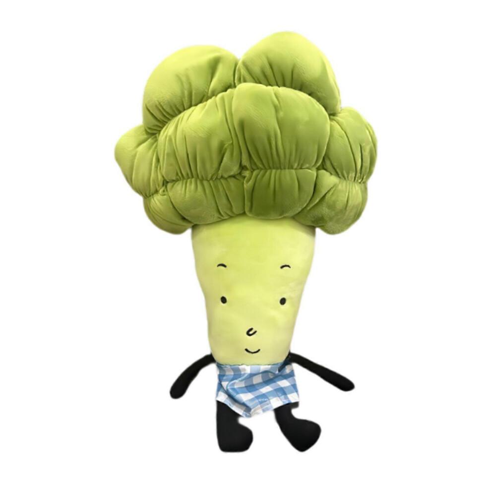 Plush Toy Broccoli Adorable Stuffed Vegetable Plush Toy for Car Office Couch