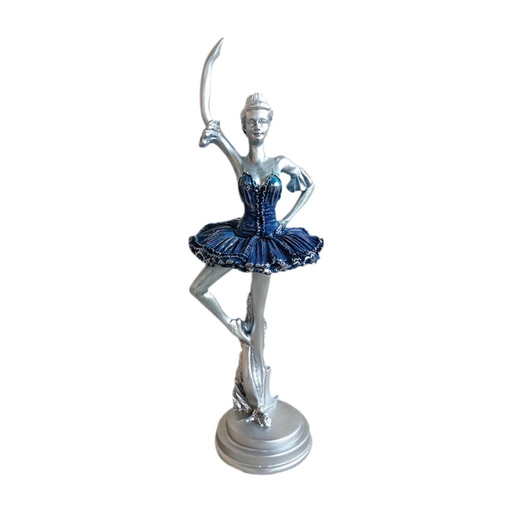 Ballerina Dancer Statue Figure Sculpture Creative Resin Ballet Girl Figurine