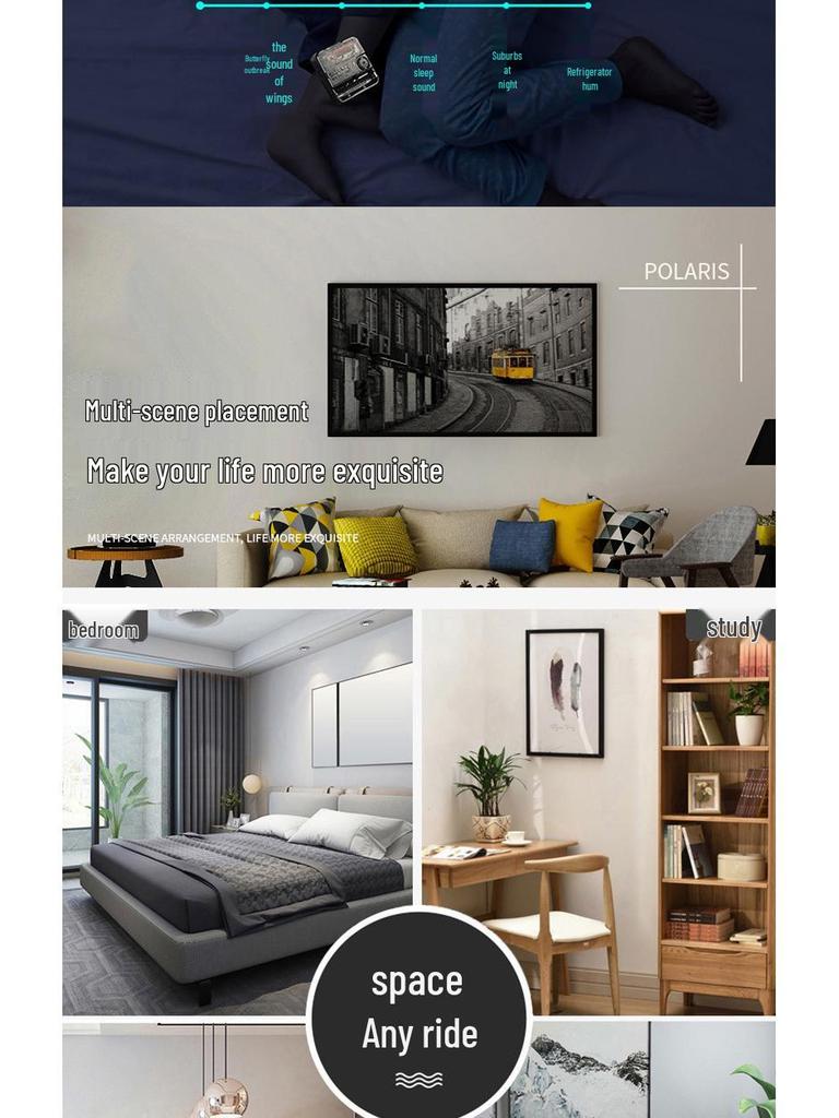 12-Inch High-End Simple Round Wall Clock for Living Room and Bedroom Decor